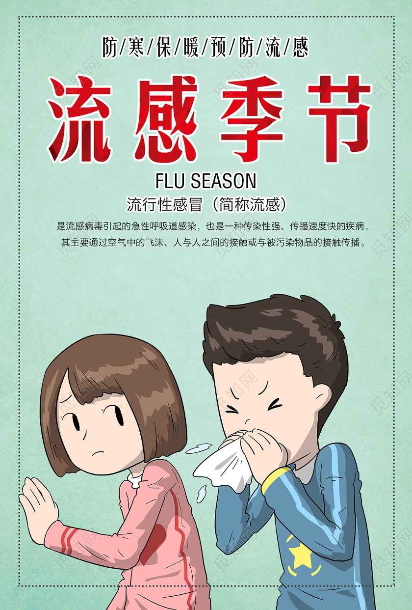 预防流感（共20套打包）